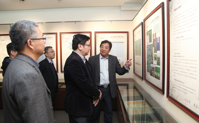 石家庄市副市长蒋文红一行来我校调研签约